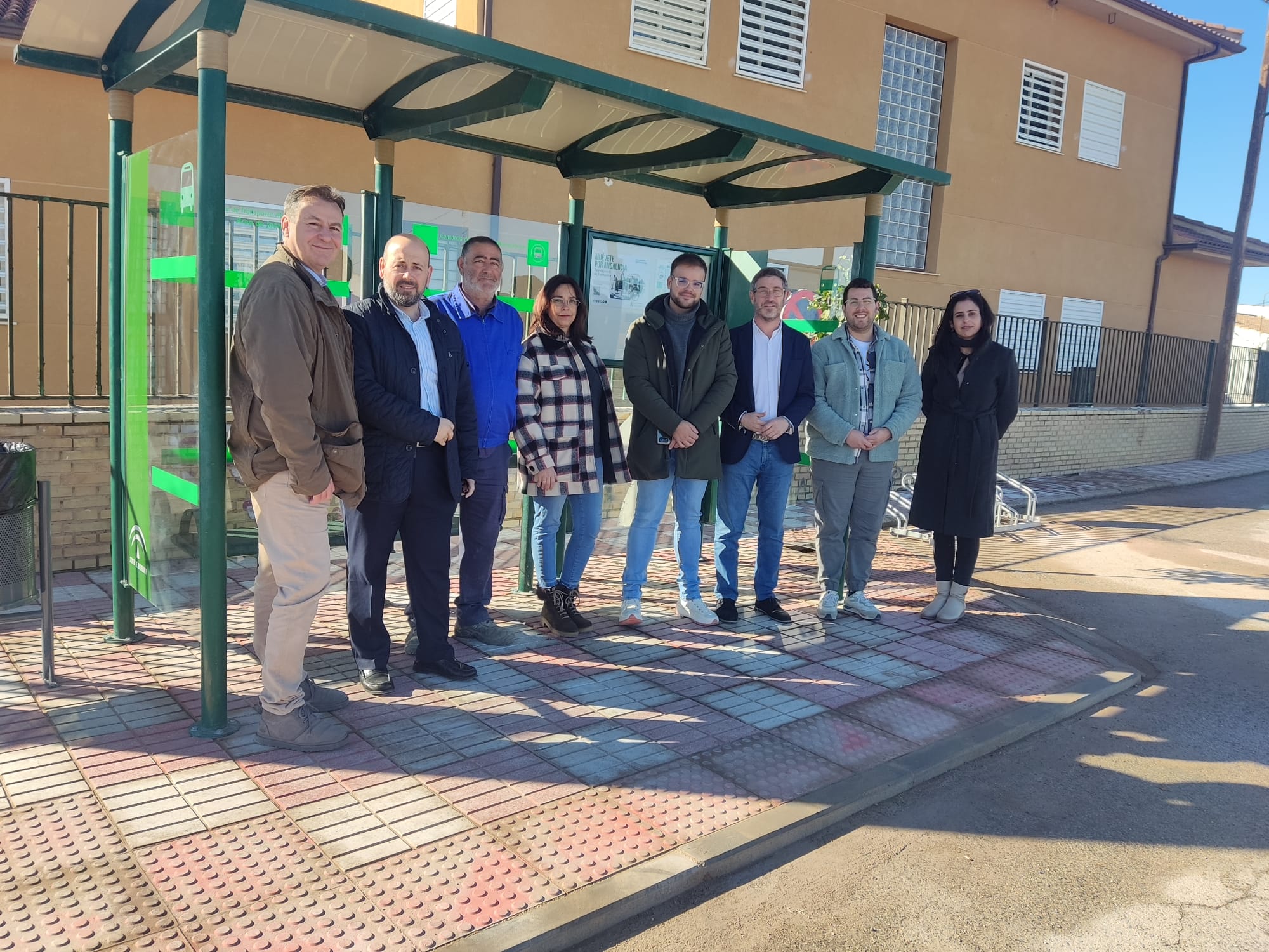 Para de autobuses Estación de Espeluy